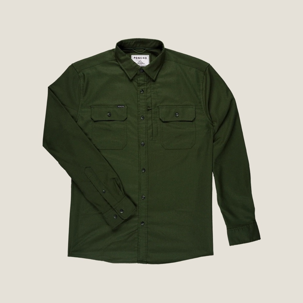 Poncho flannel